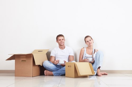 Cubic-yard pricing example for boxed items and furniture removal