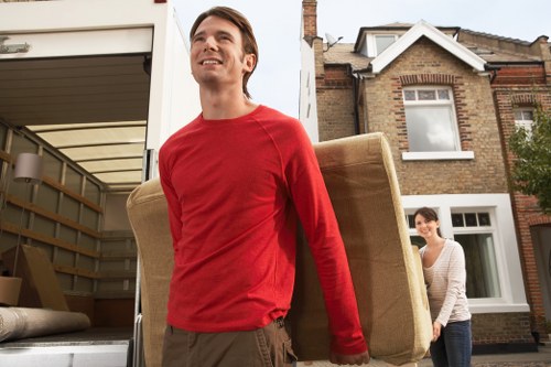 Professional removal truck hire for a commercial move near Earls Court