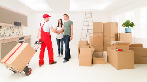Access and parking planning for Earls Court removals