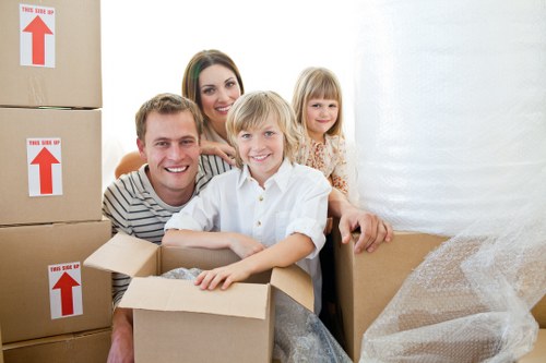 A well-organized Earlscourt removals service completing a local relocation