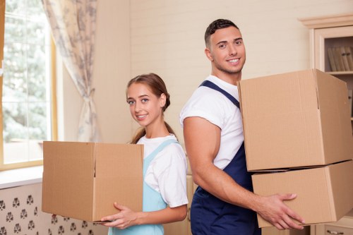 Local movers assisting with residential relocation near Earls Court